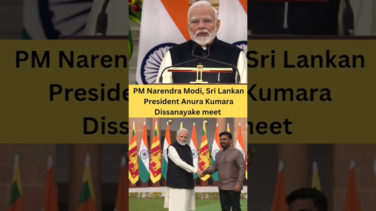 PM Modi Meeting with Srilankan President I #pmmodi #srilanka #shorts