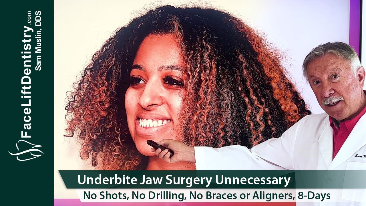 Underbite Jaw Surgery Unnecessary - Non-Surgical Face Lift Dentistry®