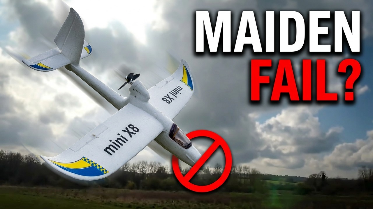 VERY LIGHT build foamie. Will it fly?  OR  NOT?