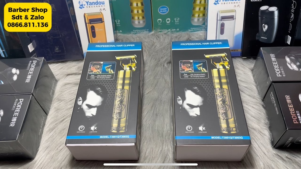 Tông Đơ Cắt Tóc T9 Giá Rẻ, Tông Đơ T9 Chấn Viền, Tông Đơ Cắt Tóc Gia Đình, Giá Chỉ 150k Bao Ship