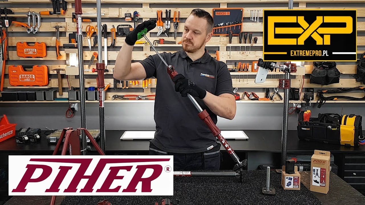 PIHER - multipodpory i akcesoria