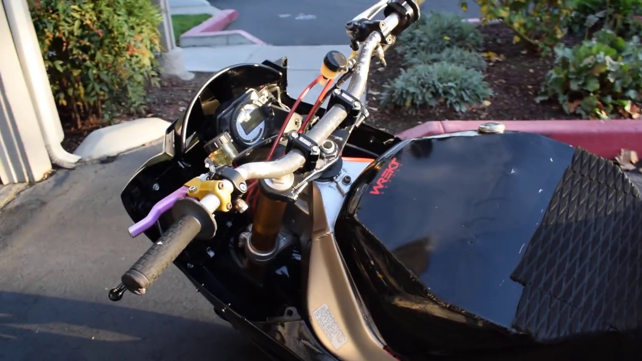 STUNT BIKE Dirt bars VS clip ons.