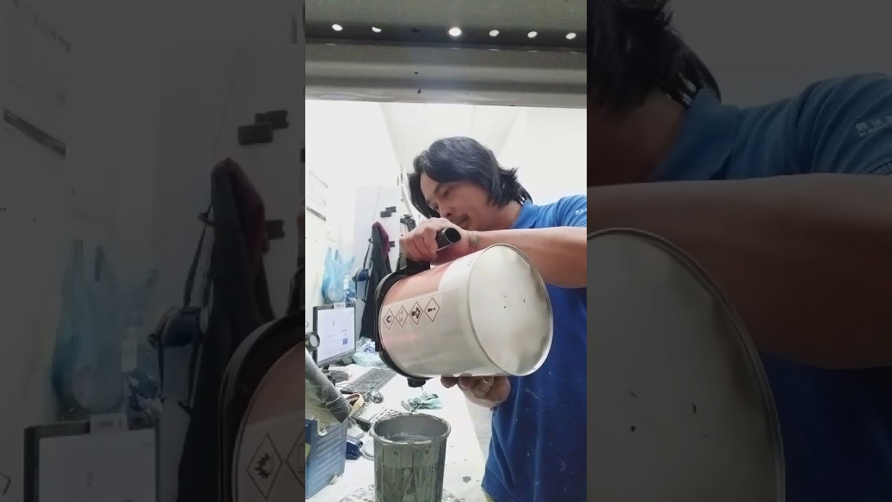 mixing debeer paint for hyundai cars