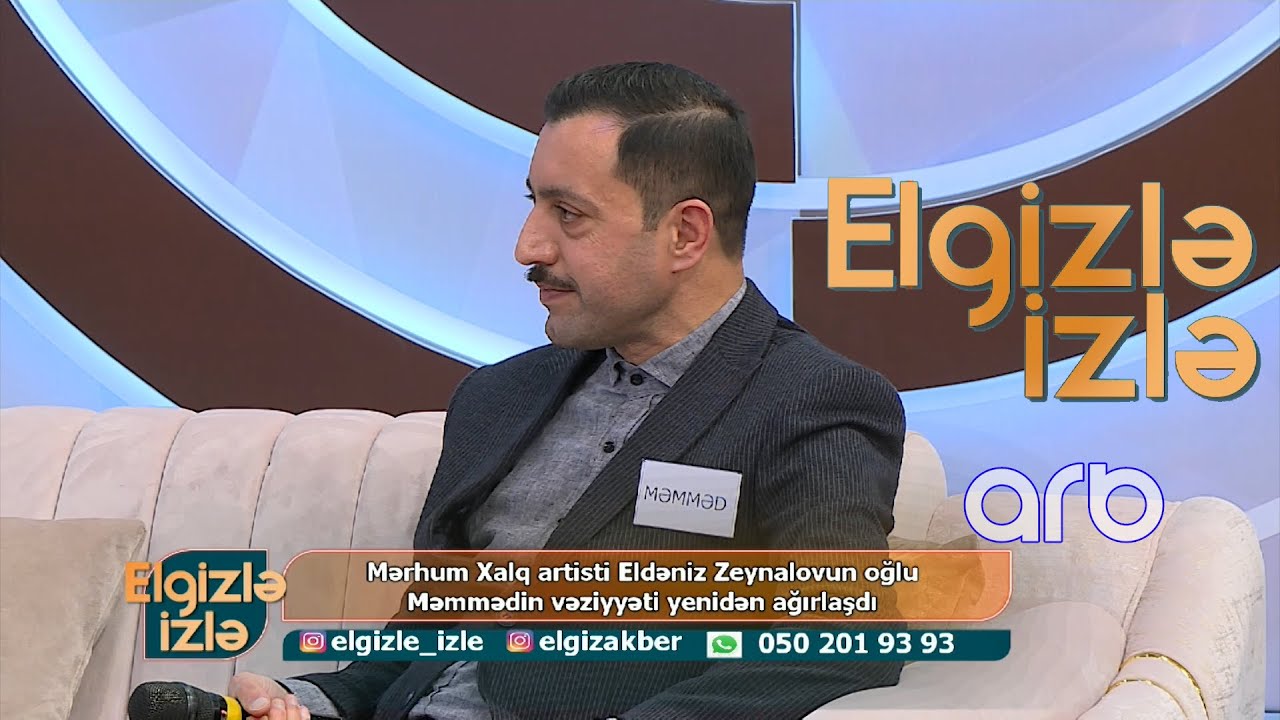 Eldəniz Zeynalovun oğlunun vəziyyəti yenidən ağırlaşdı - Elgizlə İzlə