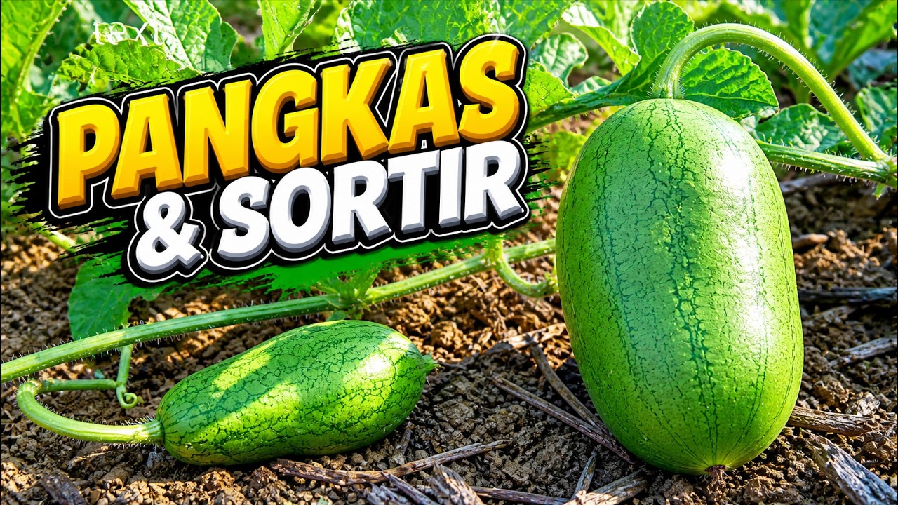 Cara Pangkas Cabang Dan Sortir Buah Pada Tanaman Semangka