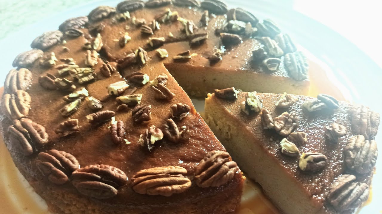 FLAN DE NUEZ EN ESTUFA
