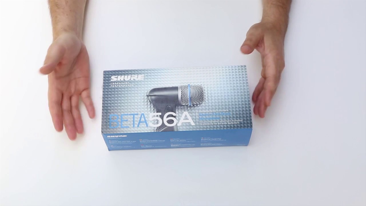 Unboxing Shure BETA56A