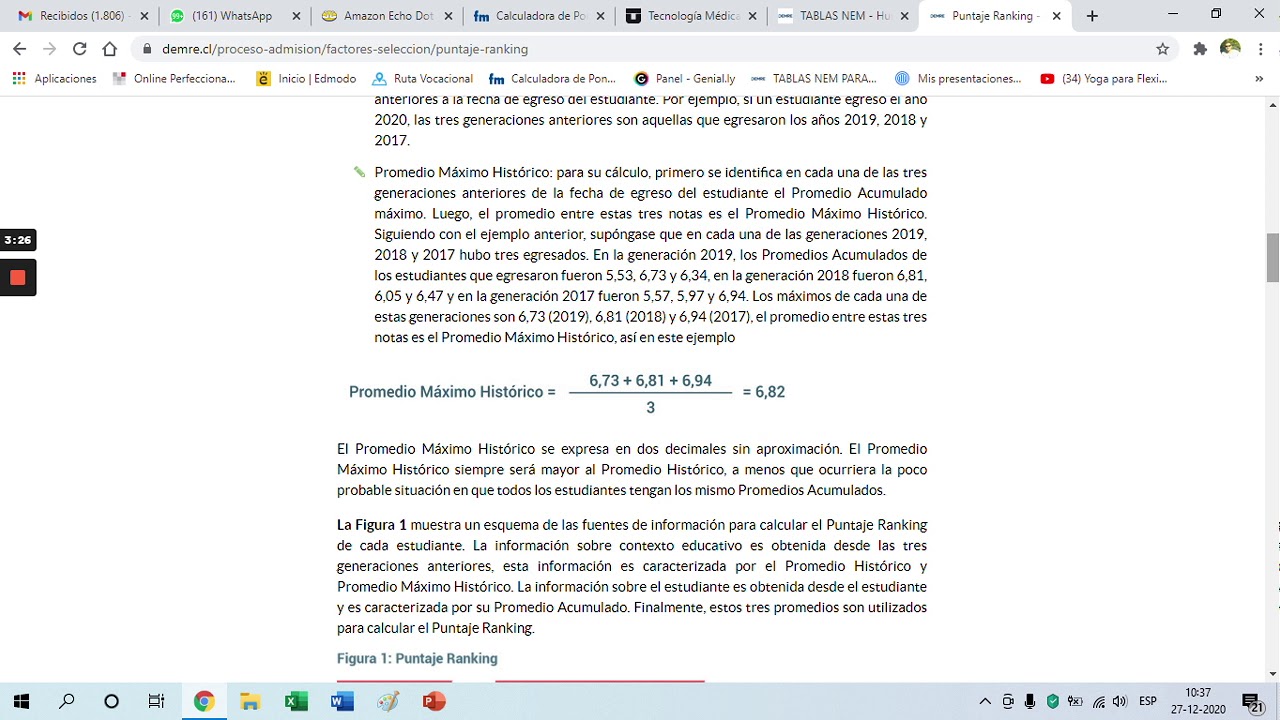 Simulador Futuro Mech&oacute;n Acceso a Educaci&oacute;n superior