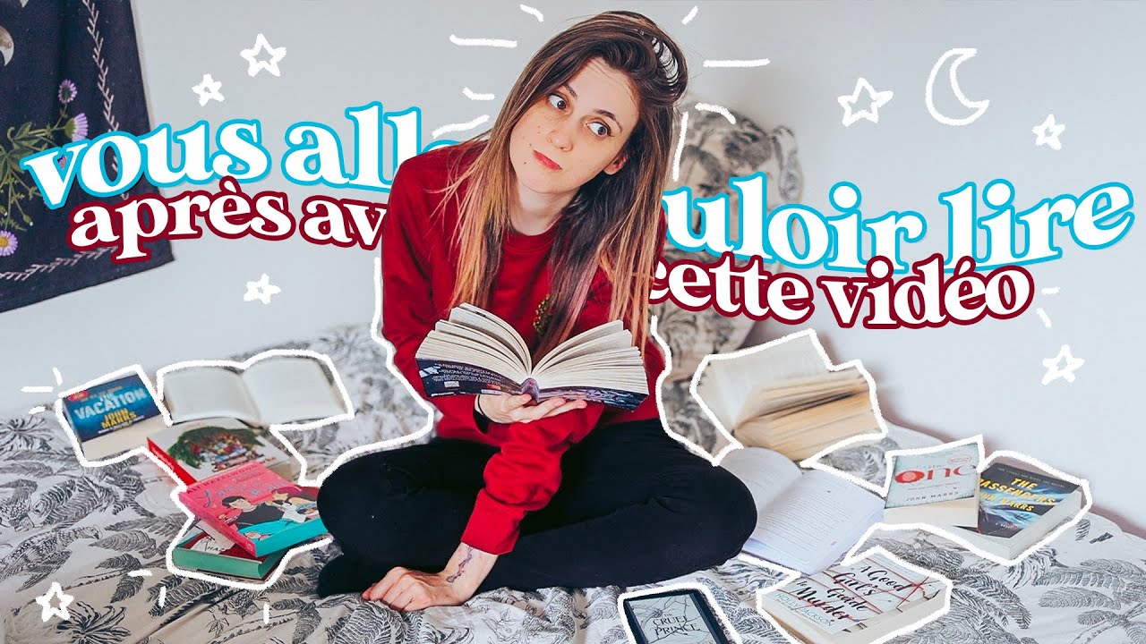 Tout ce que j'ai lu depuis le début de l'année (vous allez vouloir lire à la fin de la vidéo)