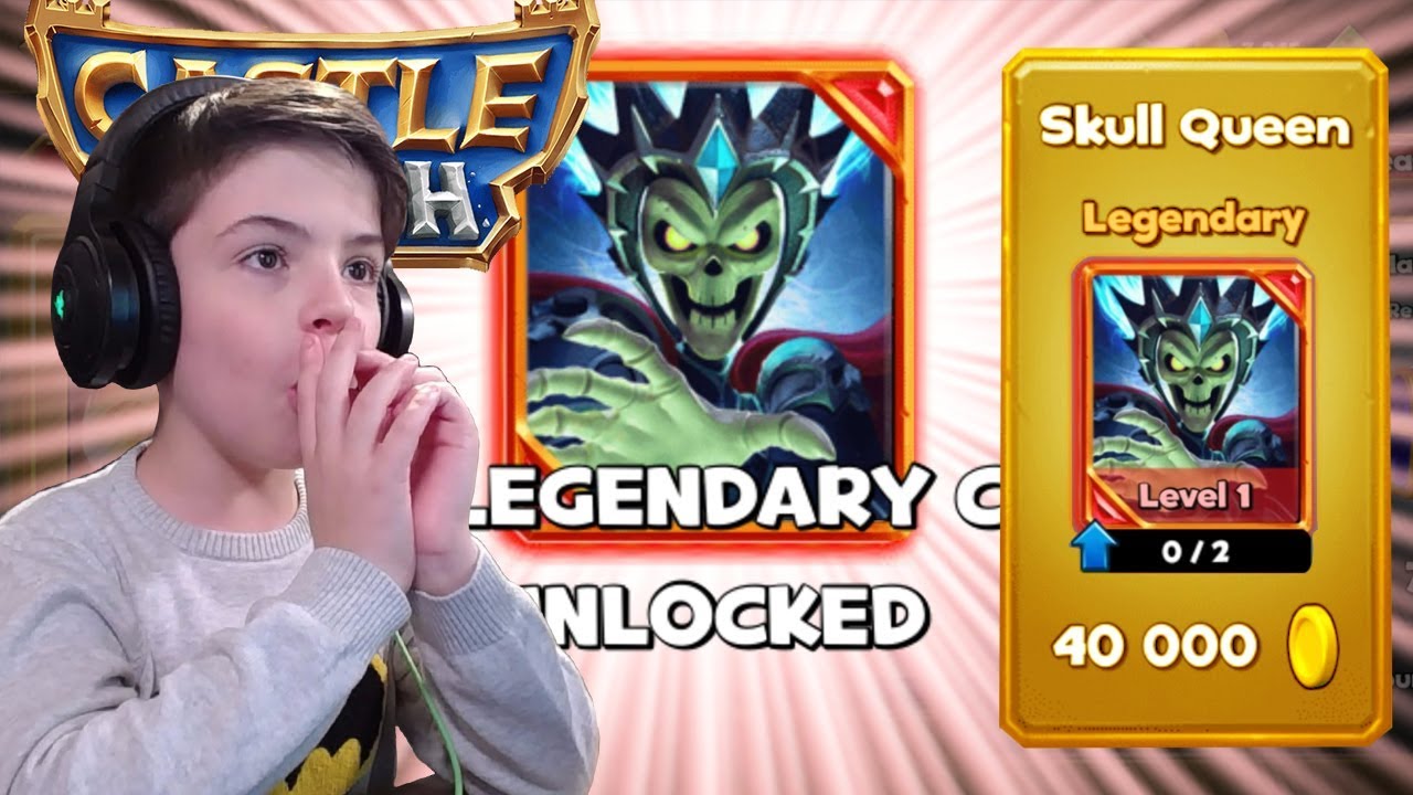SKULL QUEEN LEGENDARY IN SHOP - Castle Crush