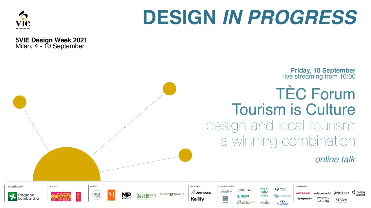 TÈC Forum – Design and local tourism: a winning combination | Friday 10 September, 10:00