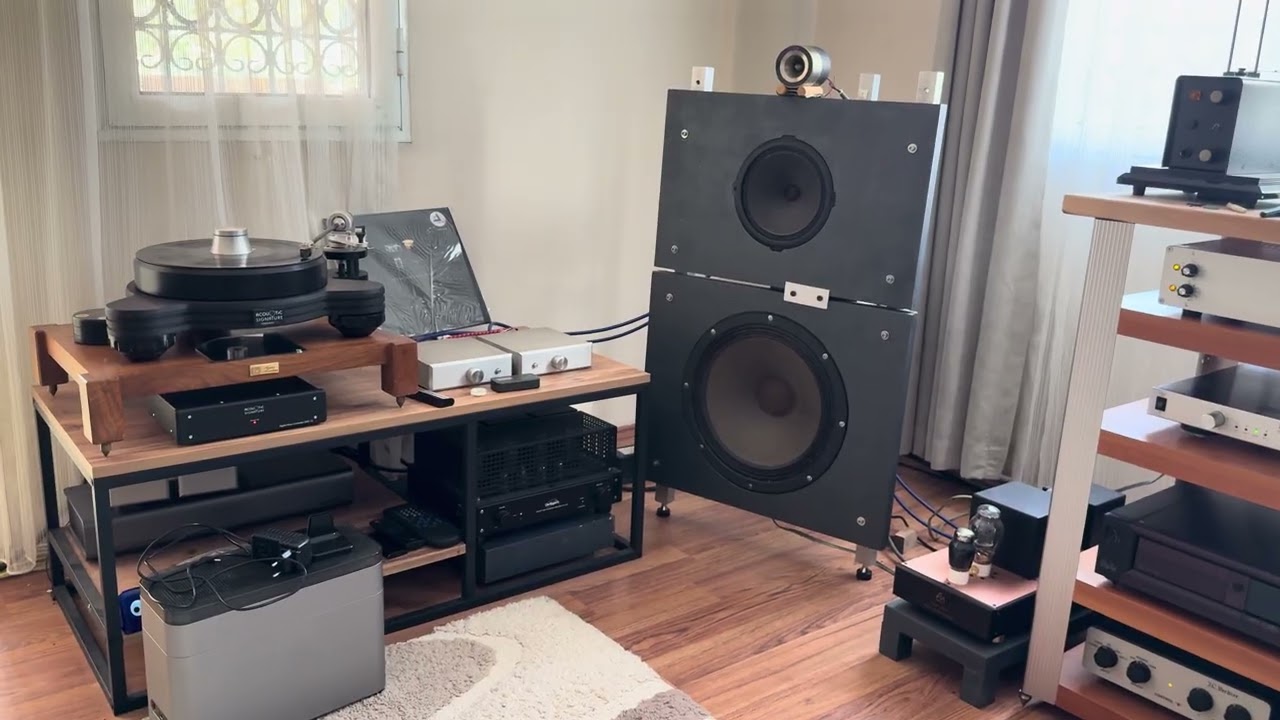 Acoustic Signature Tornado Neo, Audio Note Quest Silver, Supravox Open Baffle Speakers 