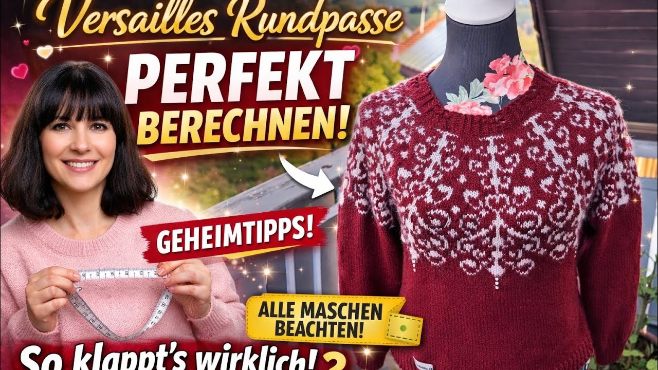 Versailles-rundpasse perfekt berechnen – auch ohne Standardfigur! ✨