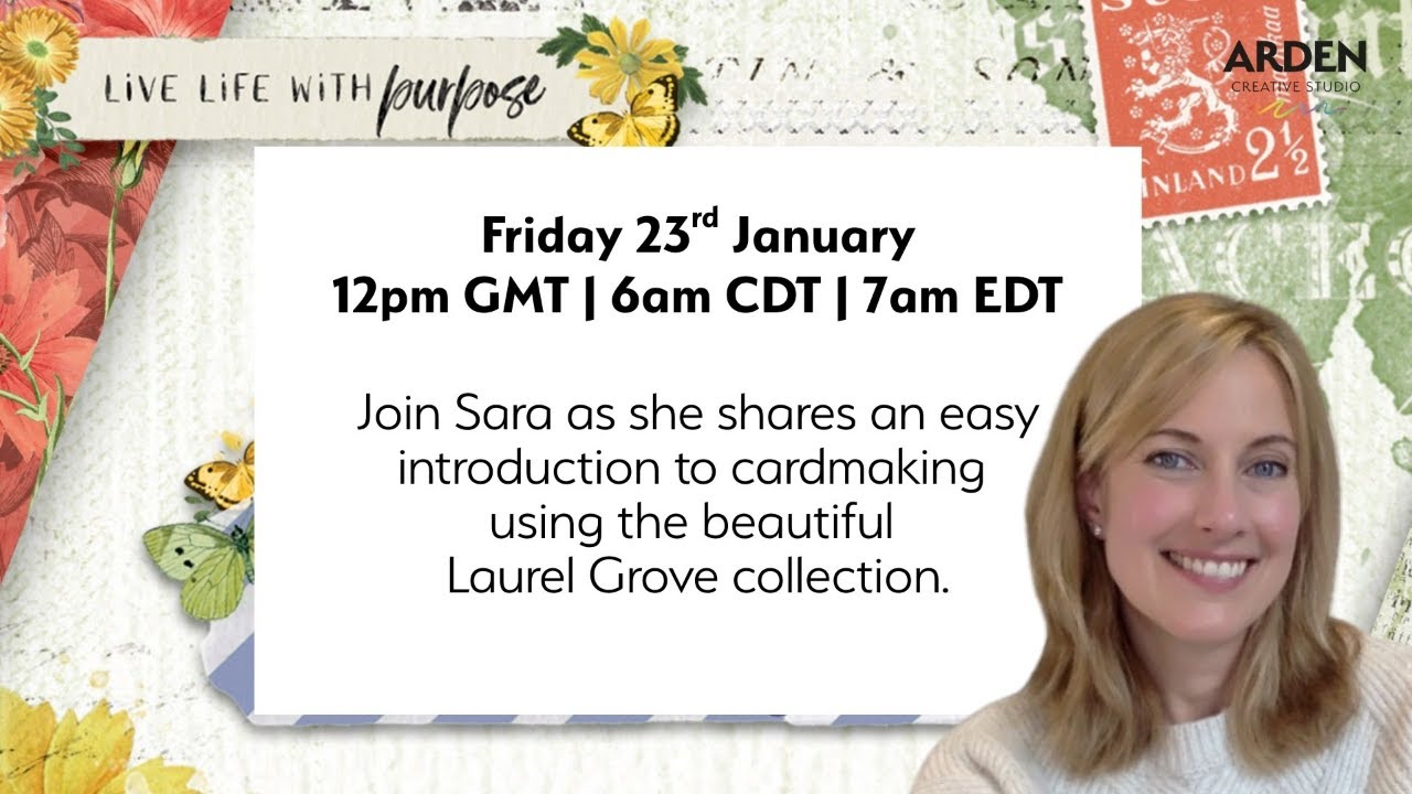 Arden Creative Studio: LIVE with Sara Naumann