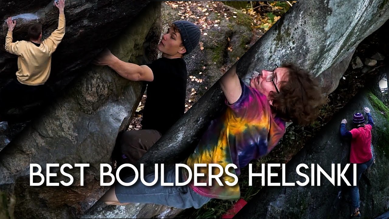 Pääkaupunkiseudun Parhaat Boulderit - Best Boulders in the Helsinki Region