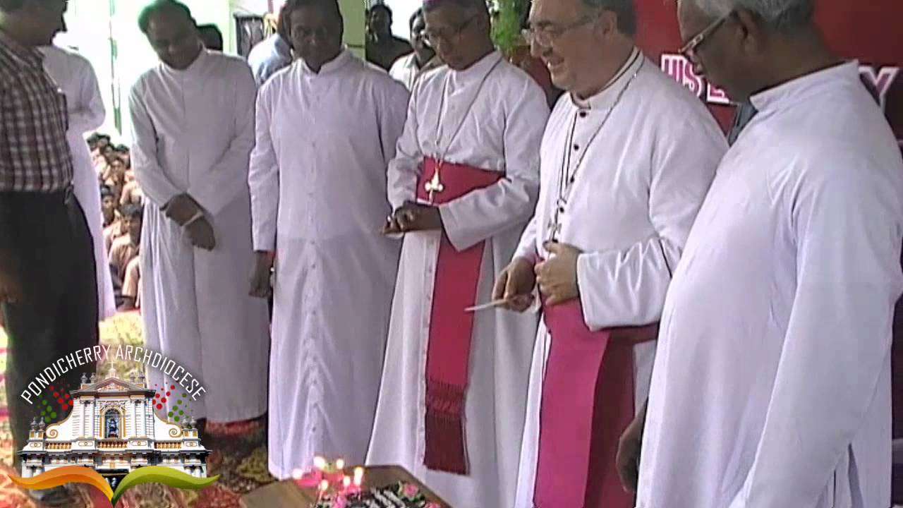 THE APOSTOLIC NUNCIO VISITS ST.JOSEPH'S HIGHER SECONDARY SCHOOL