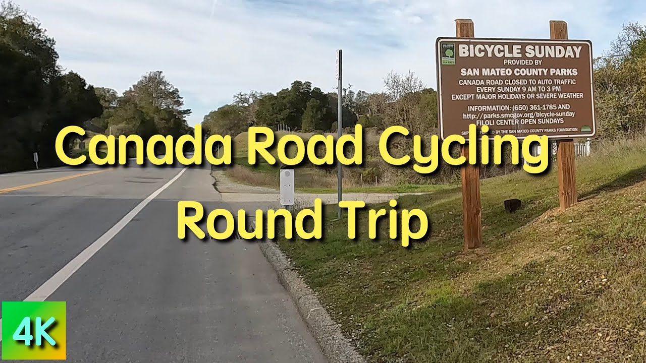 Canada Road Round Trip 4K | Indoor Cycling Video