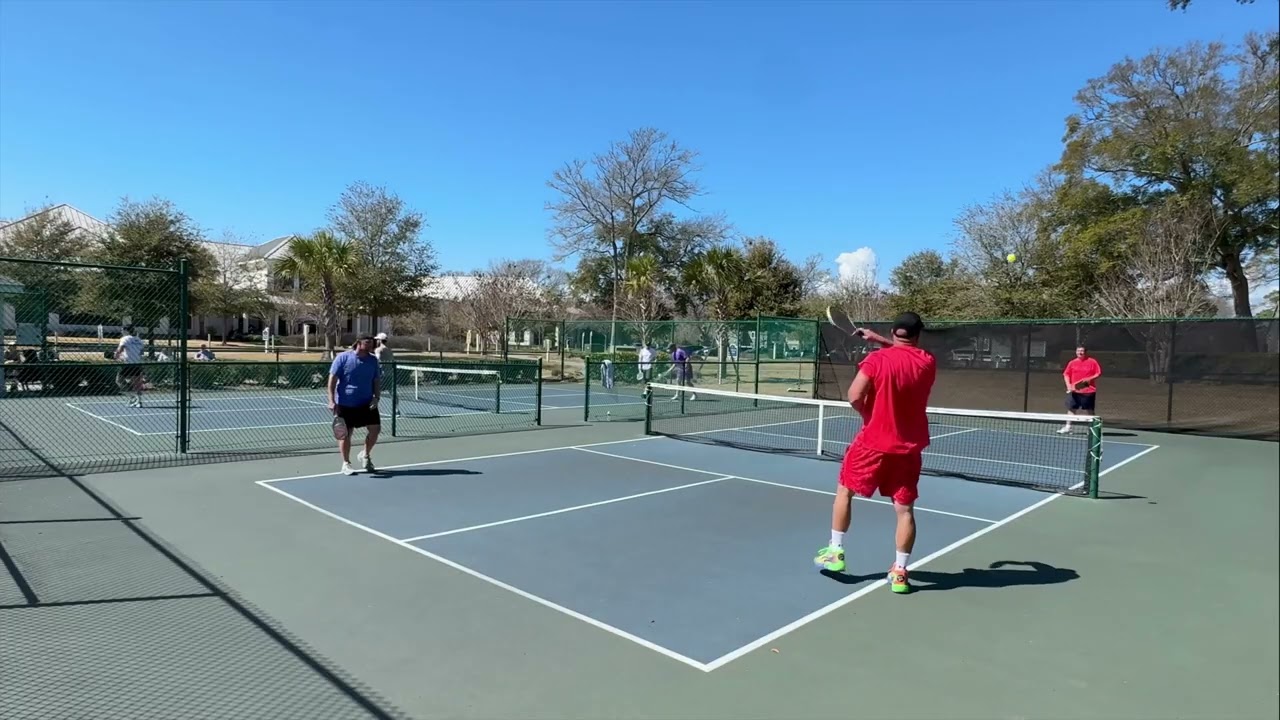 Kingston Plantation Men’s Doubles Pickleball Tournament - Game 1
