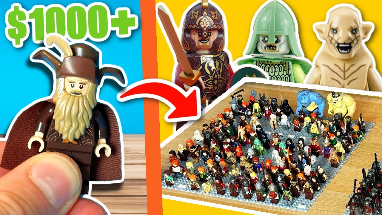 Собираем ВСЕ минифигурки LEGO «Властелин колец» / «Хоббит» — Часть 1