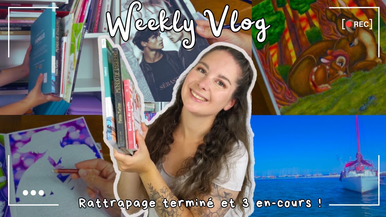 [Vlog Coloriage] Rattrapage terminé, excursion et coloriages d'été !