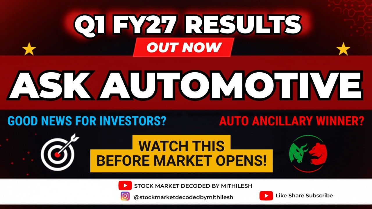 ASK Automotive Q1 Results 2027 | ASK Automotive Results Today | ASK Automotive Share Latest News