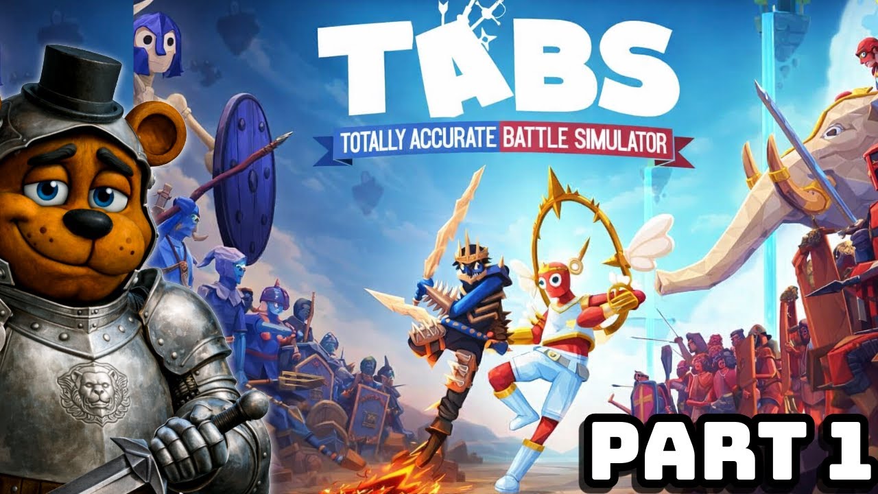 Freddy Plays Totally Accurate Battle Simulator! [PART 1]