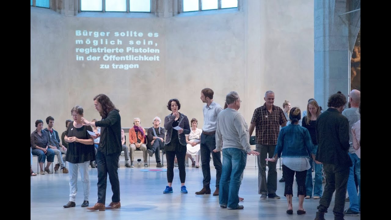 Trailer for THE EXCHANGE : a choreographic public dialogue on violence