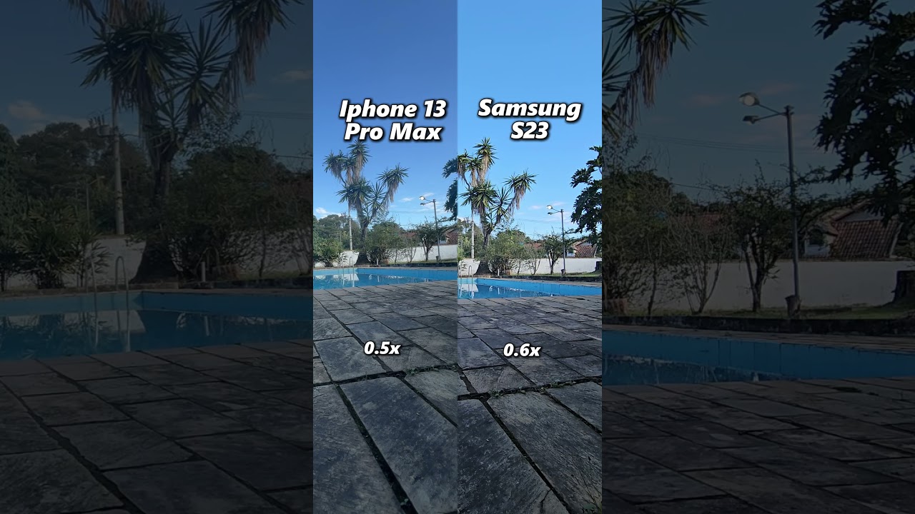IPHONE 13 PRO MAX VS SAMSUNG S23 qual tem a c&acirc;mera melhor ?  #celular #iphone13promax #s23