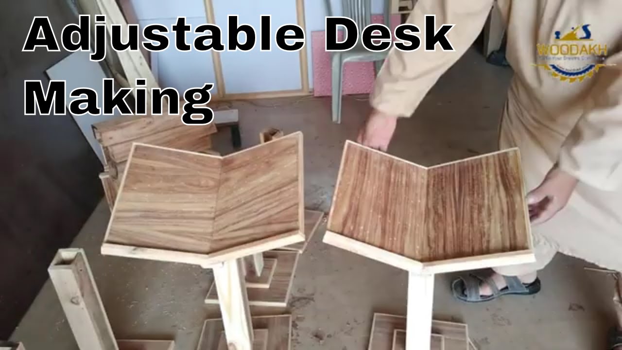 Adjustable Reading Desk Making | Rehal/Rihal Making | best woodworking Ideas