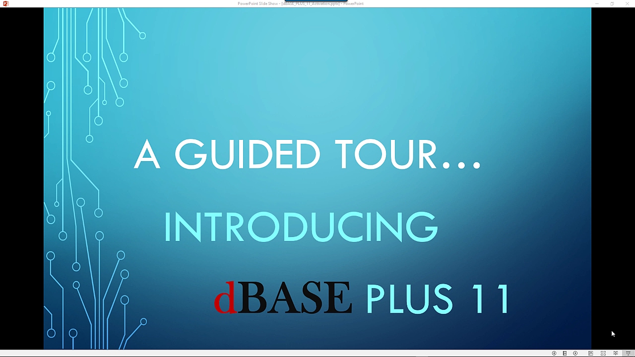 dBASE PLUS 11 Guide Tour