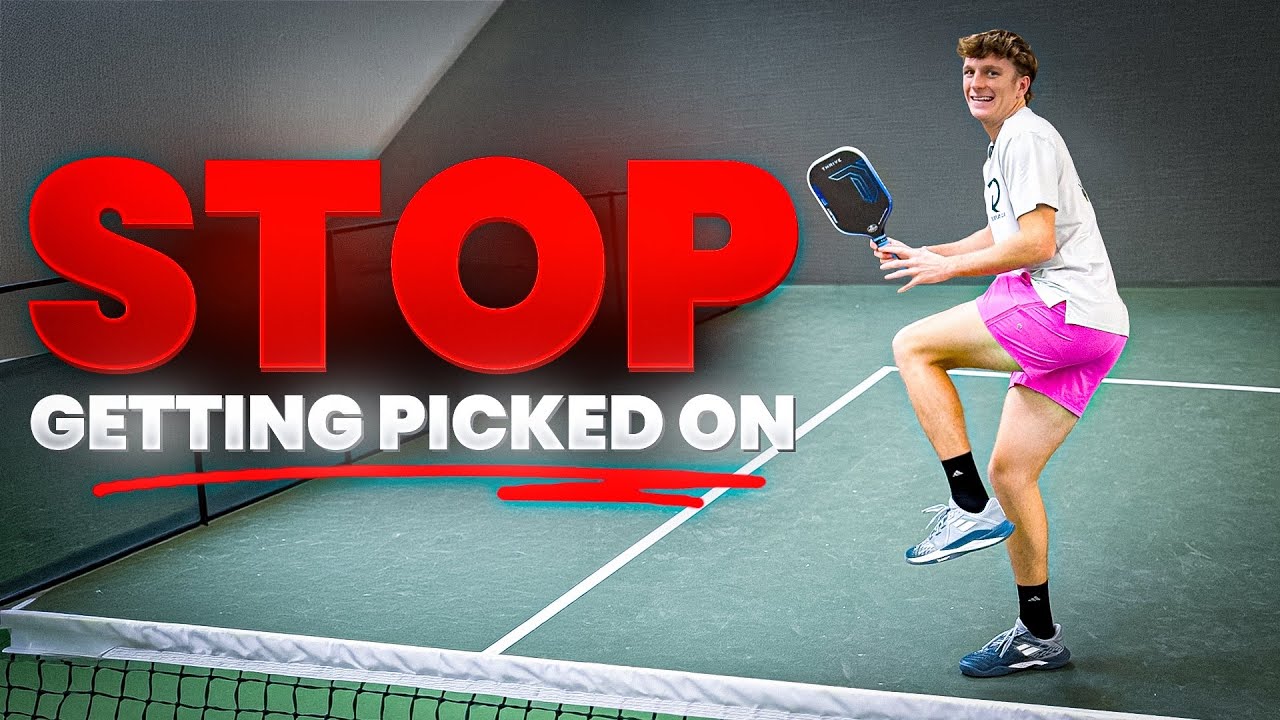 Stop Getting Picked On in Pickleball (Do THIS Instead)