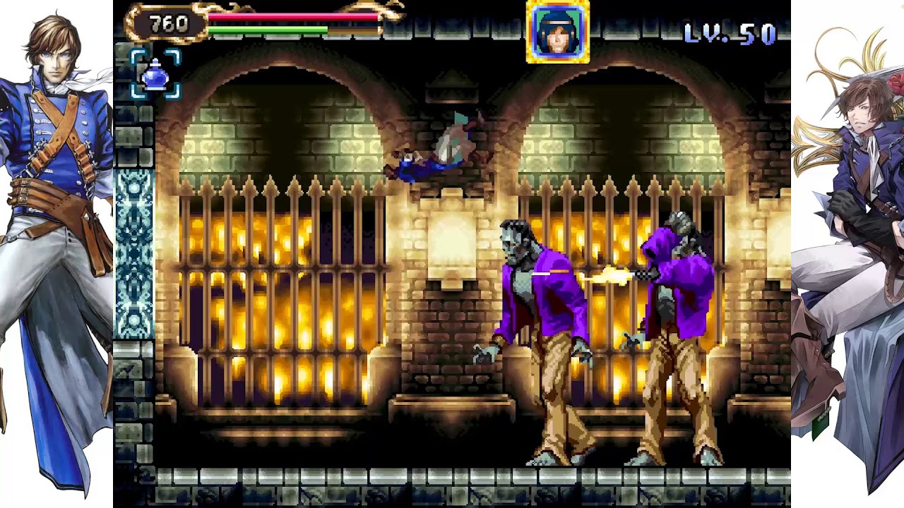 Castlevania: Portrait of Ruin - Boss Rush Mode with Richter (DXC Style)