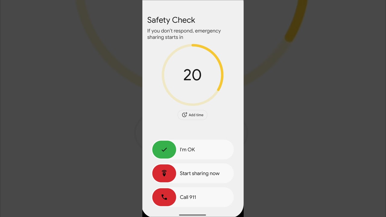 Emulated (not real) Safety Check & Emergency SOS Demo & Test [offtopic to Bugs+]