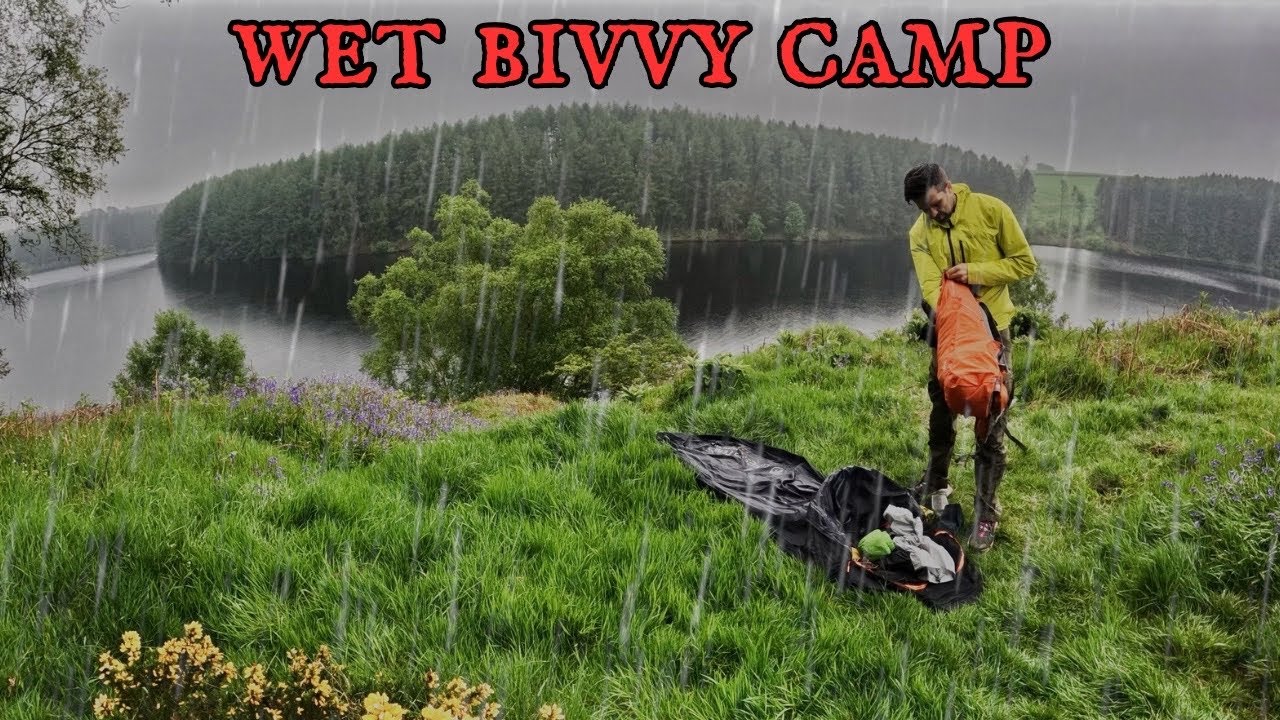 TESTING A BIVVY IN THE RAIN AND PERFECT BURGERS - WILD CAMPING - Yorkshire Dales UK