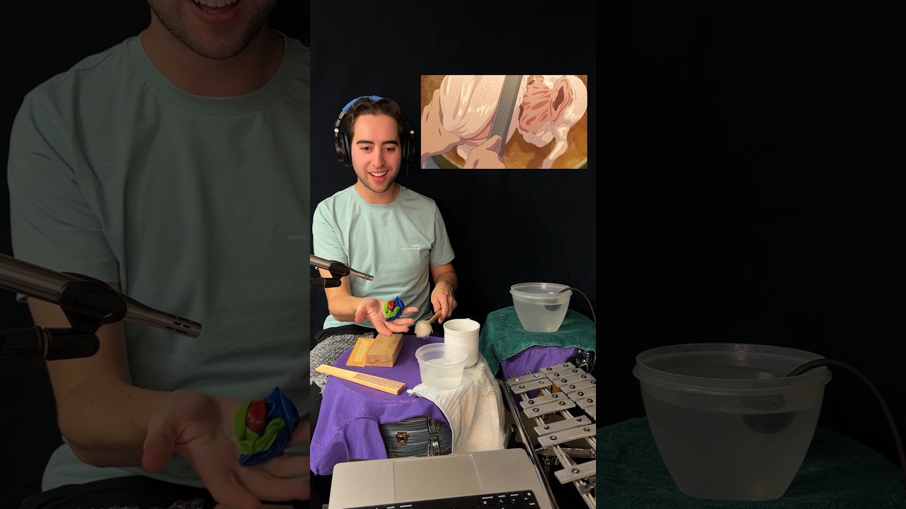 Anime Cooking with just the sound effects