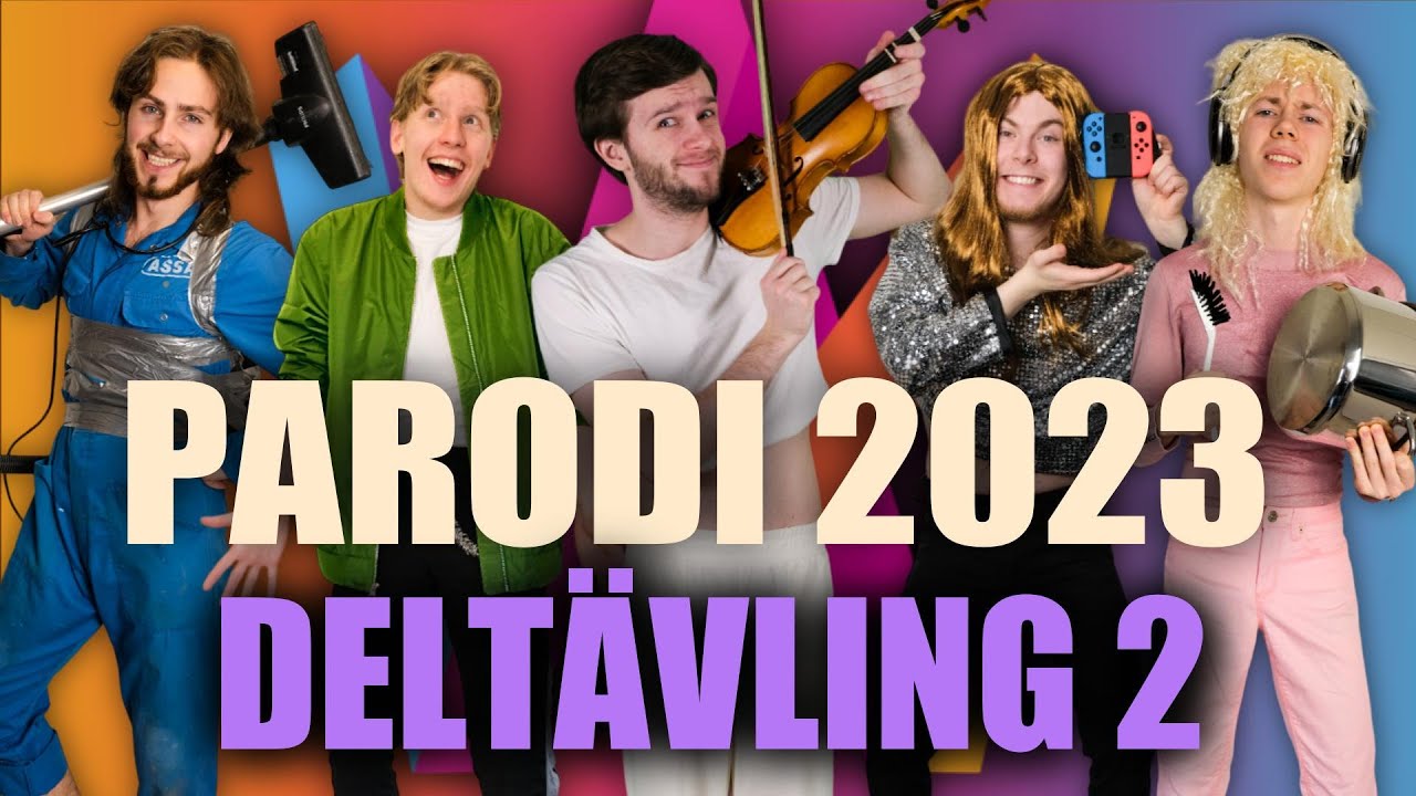 Melodifestivalen 2023 PARODI - Delt&auml;vling 2
