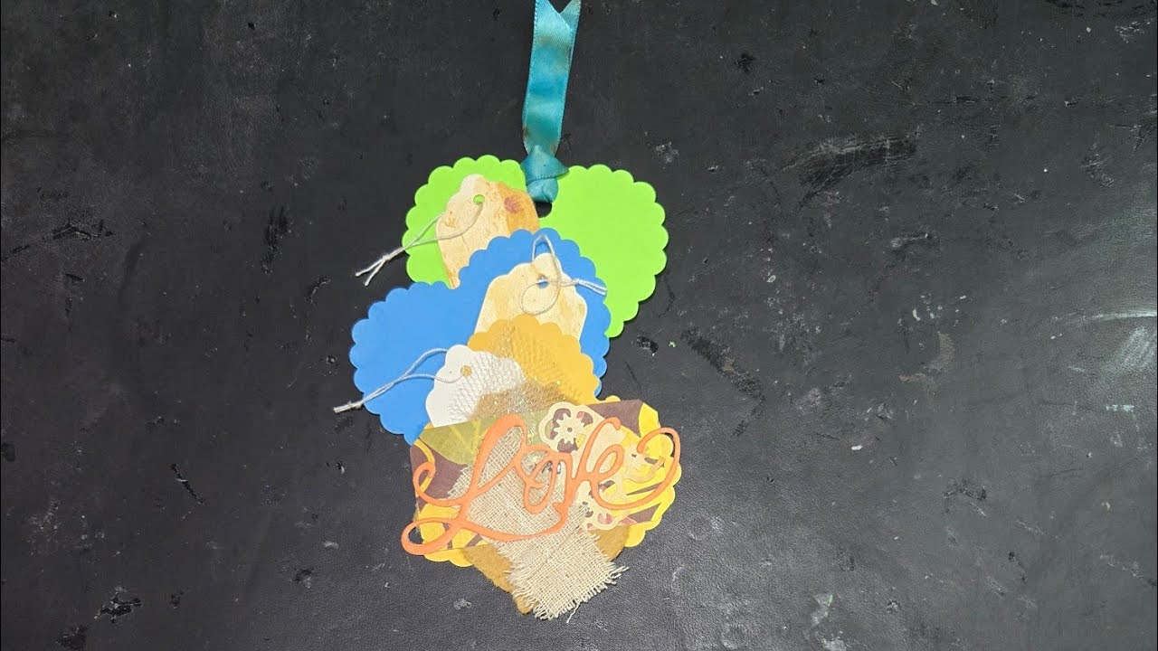 Day 14: Heart Shaped Tag -#100daysoftags@CindyALewis @BlackWhisperCraftsakaBexx​