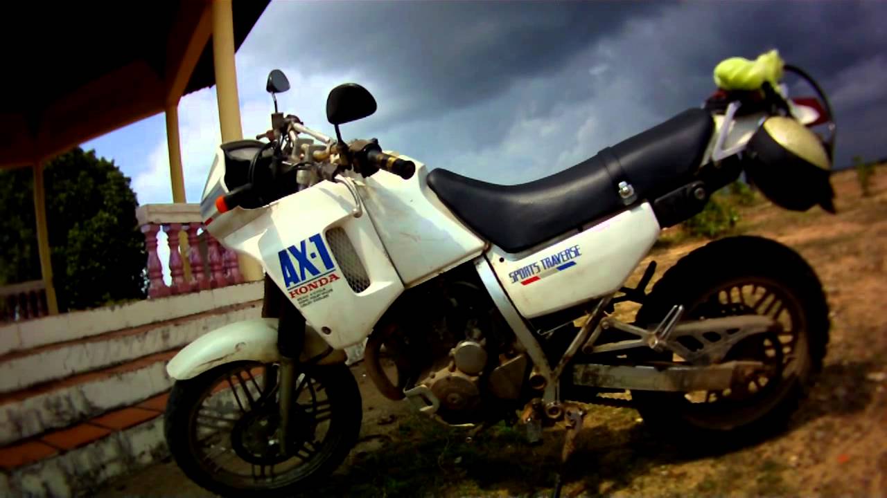 Honda AX 1 - мой боевой конь