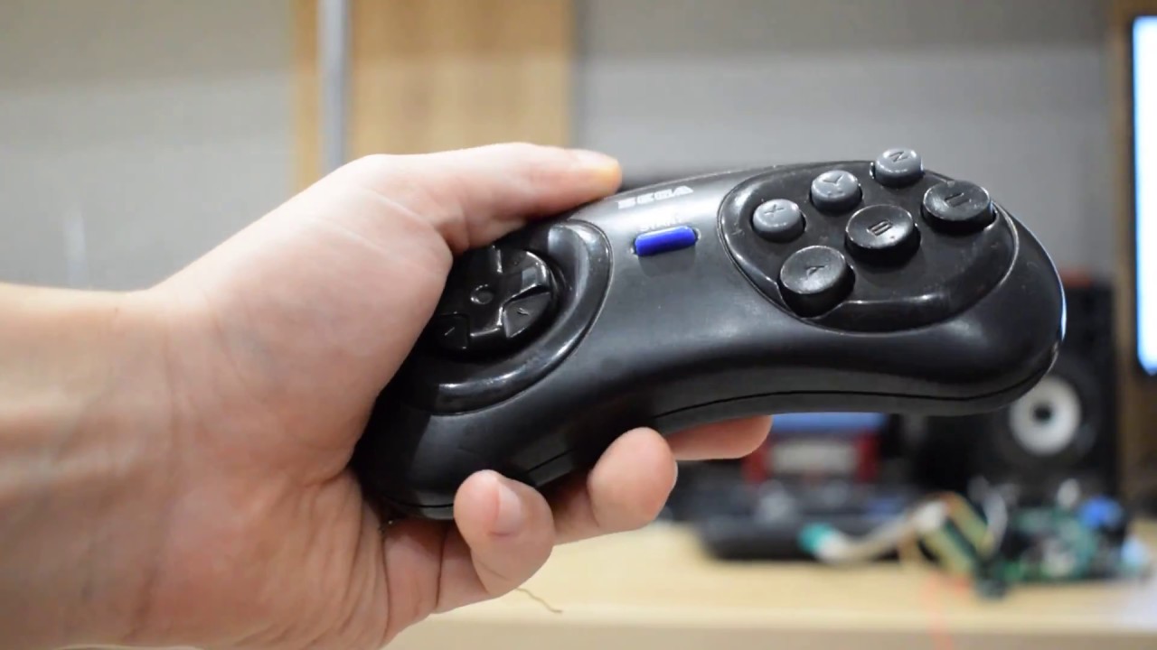 Playing with wireless radio controllers for sega