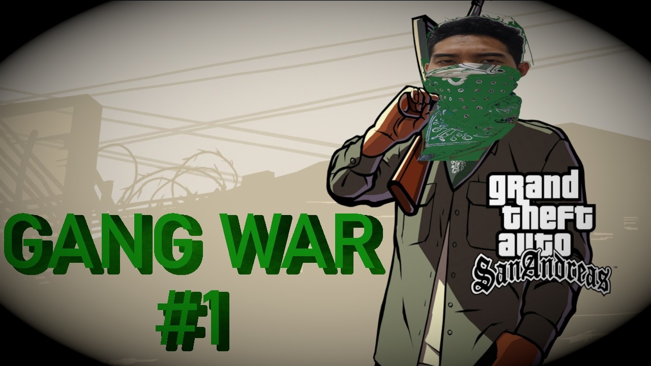 FIKRY PLAY GTA SAN ANDREAS-GANG WAR PART 1