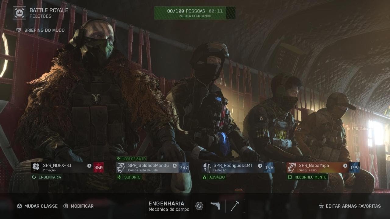 Battlefield 6 Vitória VII Battle Royale Squad