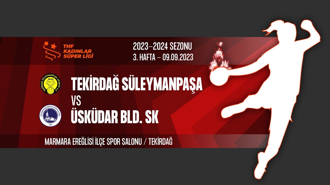TEKİRDAĞ SÜLEYMANPAŞA SPORTİF - ÜSKÜDAR BLD. SK  | 3. HAFTA