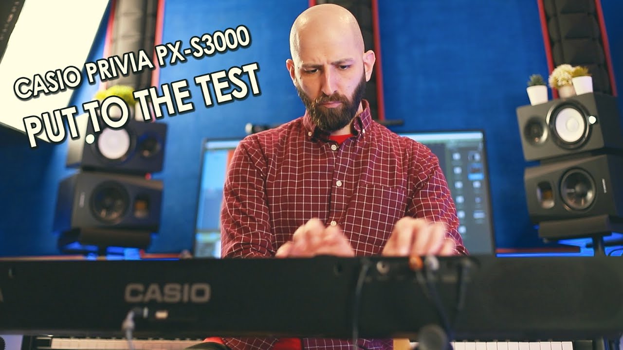 Casio Privia PX-S3000 | How good is the keybed action? Let's find out...