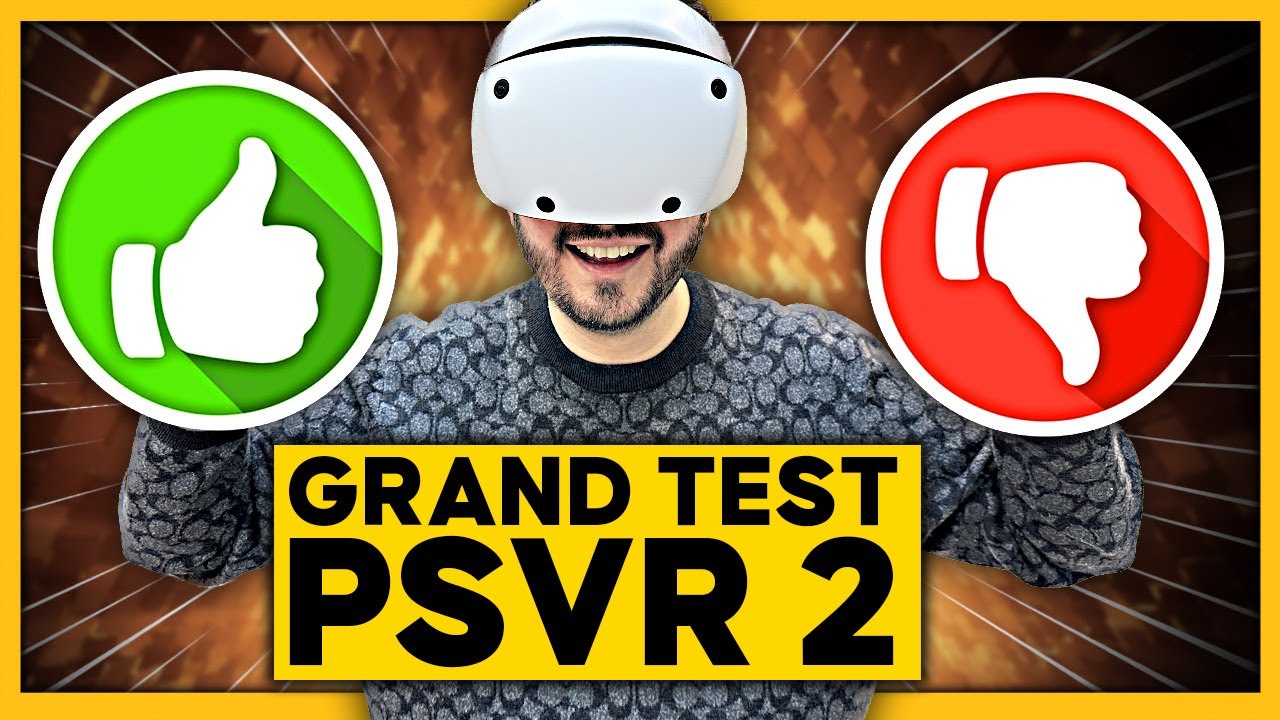 PSVR 2 GRAND TEST 🌟 Qualit&eacute;s ET D&eacute;fauts du PlayStation VR 2 sur PS5 (Graphismes, immersion, jeux...)