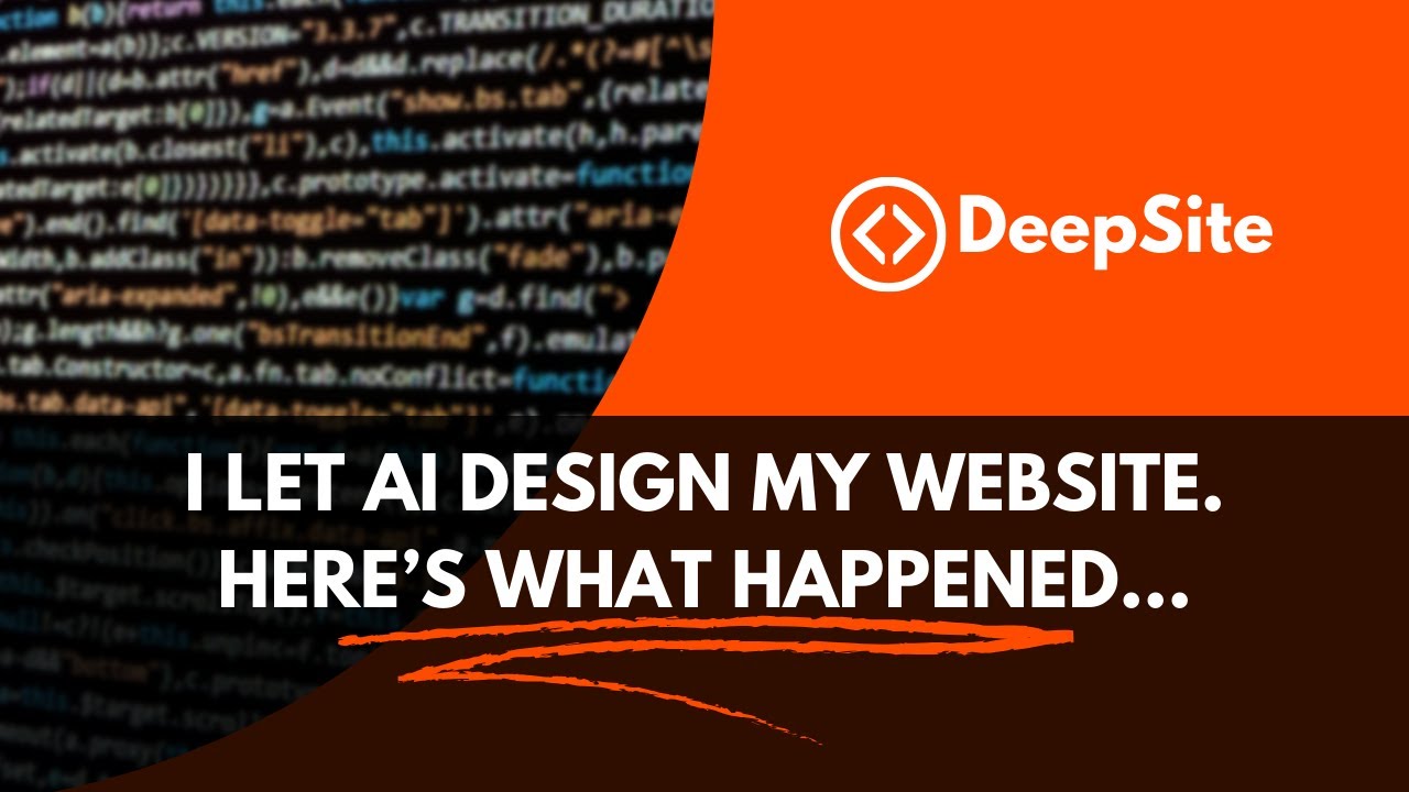 DeepSite: The AI Website Builder That Blew My Mind  🤯 (No Code!) !