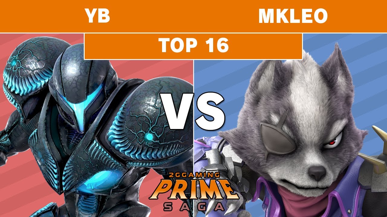 2GG: Prime Saga — YB (Тёмная Самус) против Эхо Фокса MVG | MkLeo (Волк) Топ-16 — Smash Ultimate