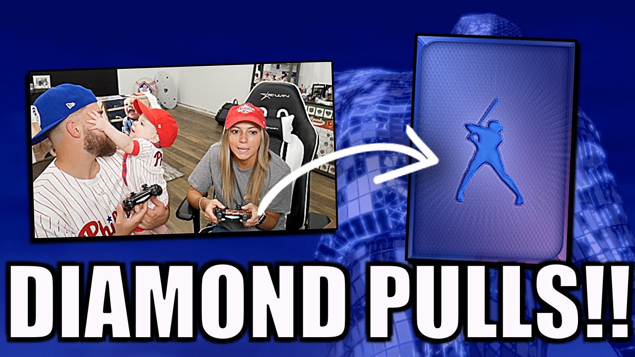 ROMAN & ASHLEY PULL A DIAMOND! MLB The Show 20 Pack Opening!