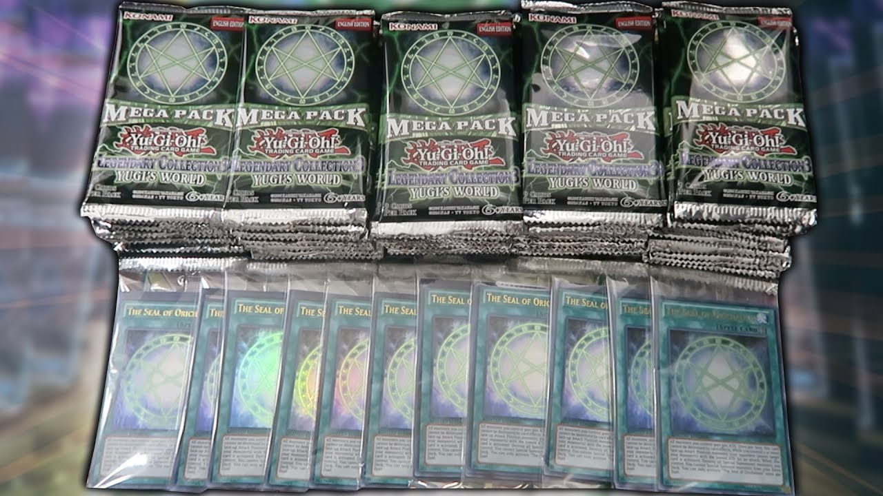 BEST YuGiOh LEGENDARY COLLECTION 3: Yugi's World OPENING X12! OPENING 60 Legendary Collection Packs!