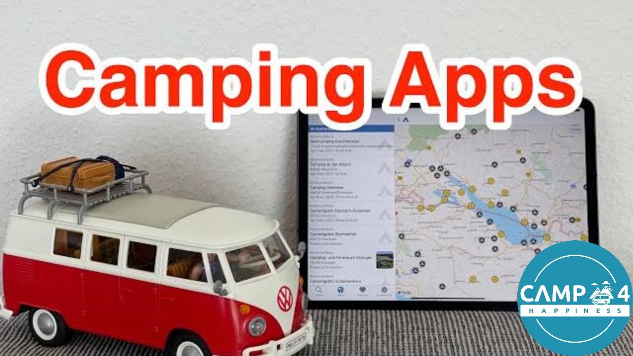 Camping Apps Vorstellung & Test: Meine Favoriten (ADAC, ACSI, park4night)