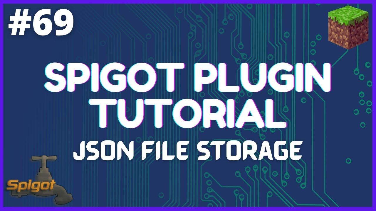 Spigot Plugin Development - 69 - JSON File Storage with SimpAPI & Gson